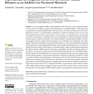 Etude expérimentale sur l'utilisation du bitume naturel Selenizza SLN comme additif pour les enrobés