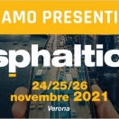 Asphaltica - Verona Italy 24-26 November 2021 International Asphalt Industry Exhibition
