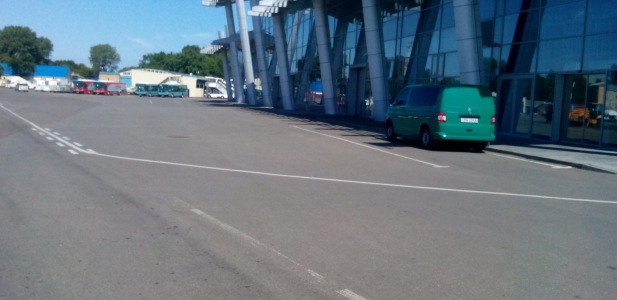 Works in Kiev Zhuliany International Airport