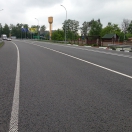 Highway Koleiv-Kyev, Ukraine - May 2014